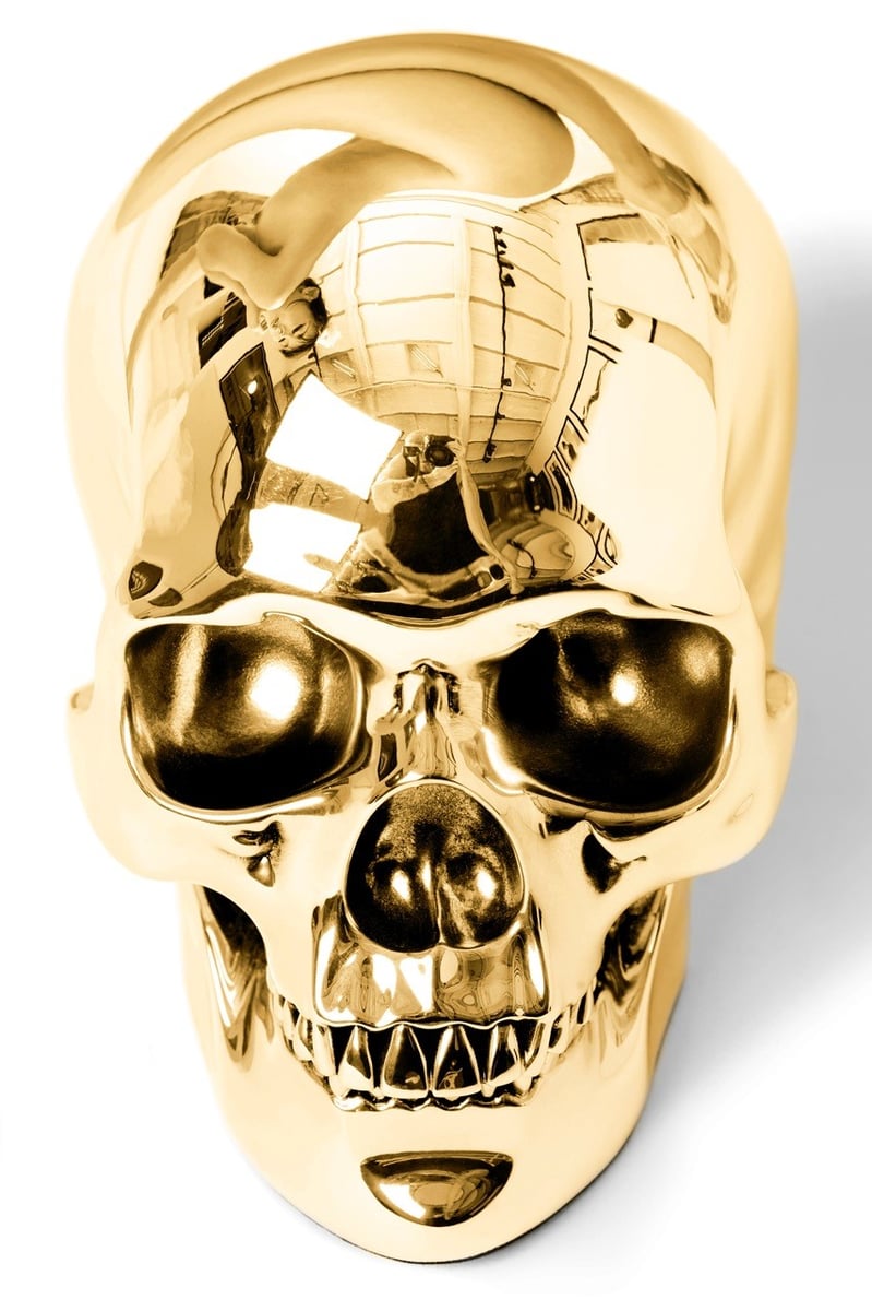 Golden skull 1