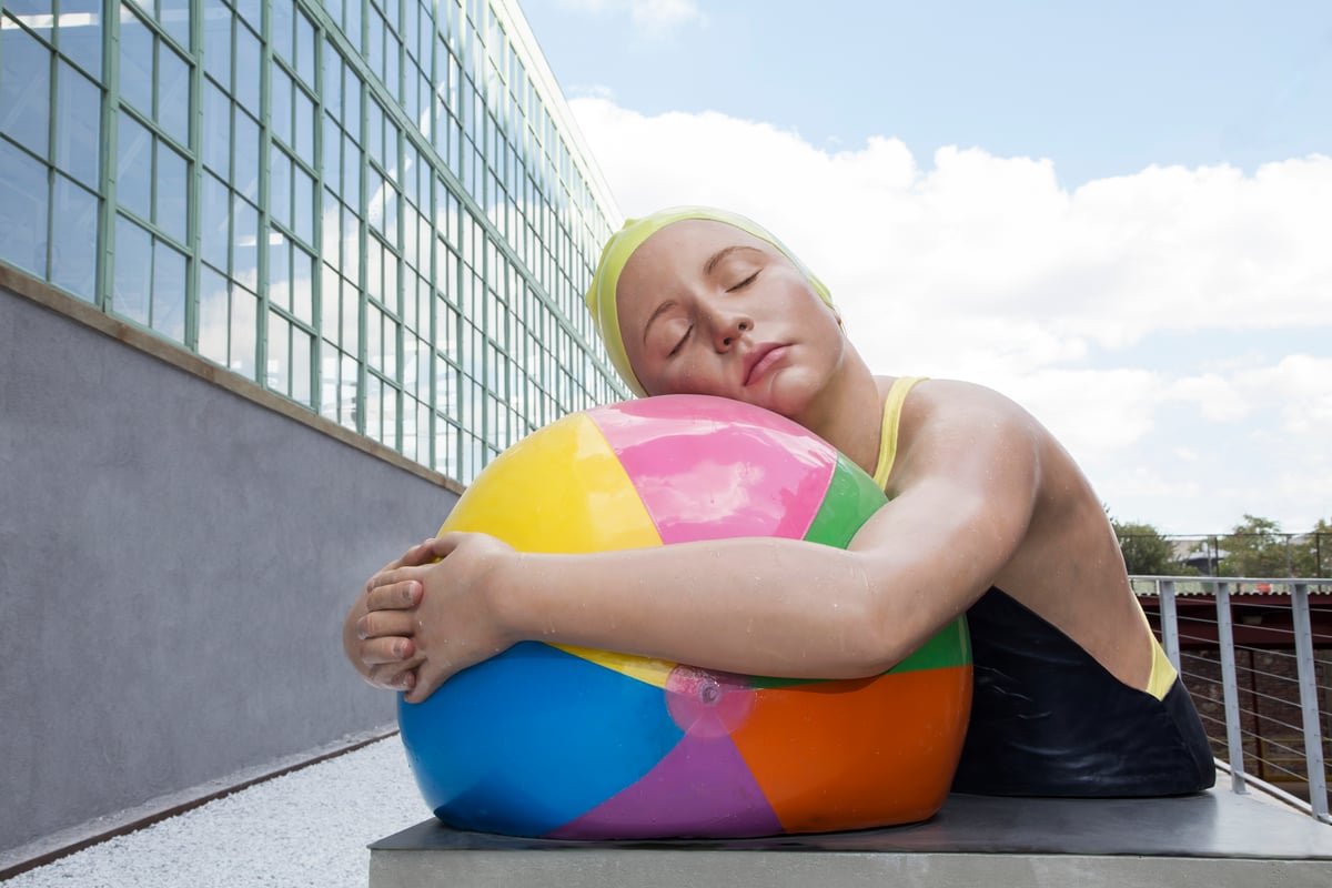 Monumental Brooke with Beach Ball