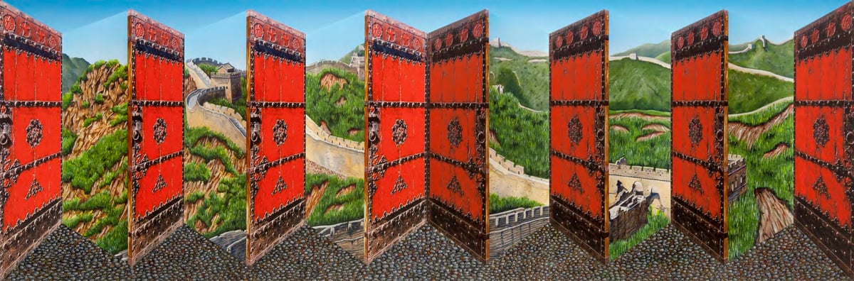 Great Wall, 2016 — Patrick Hughes