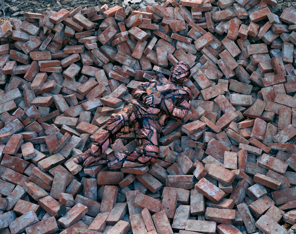Hiding in the city No. 87 - Demolition Site, 2009 — Liu Bolin