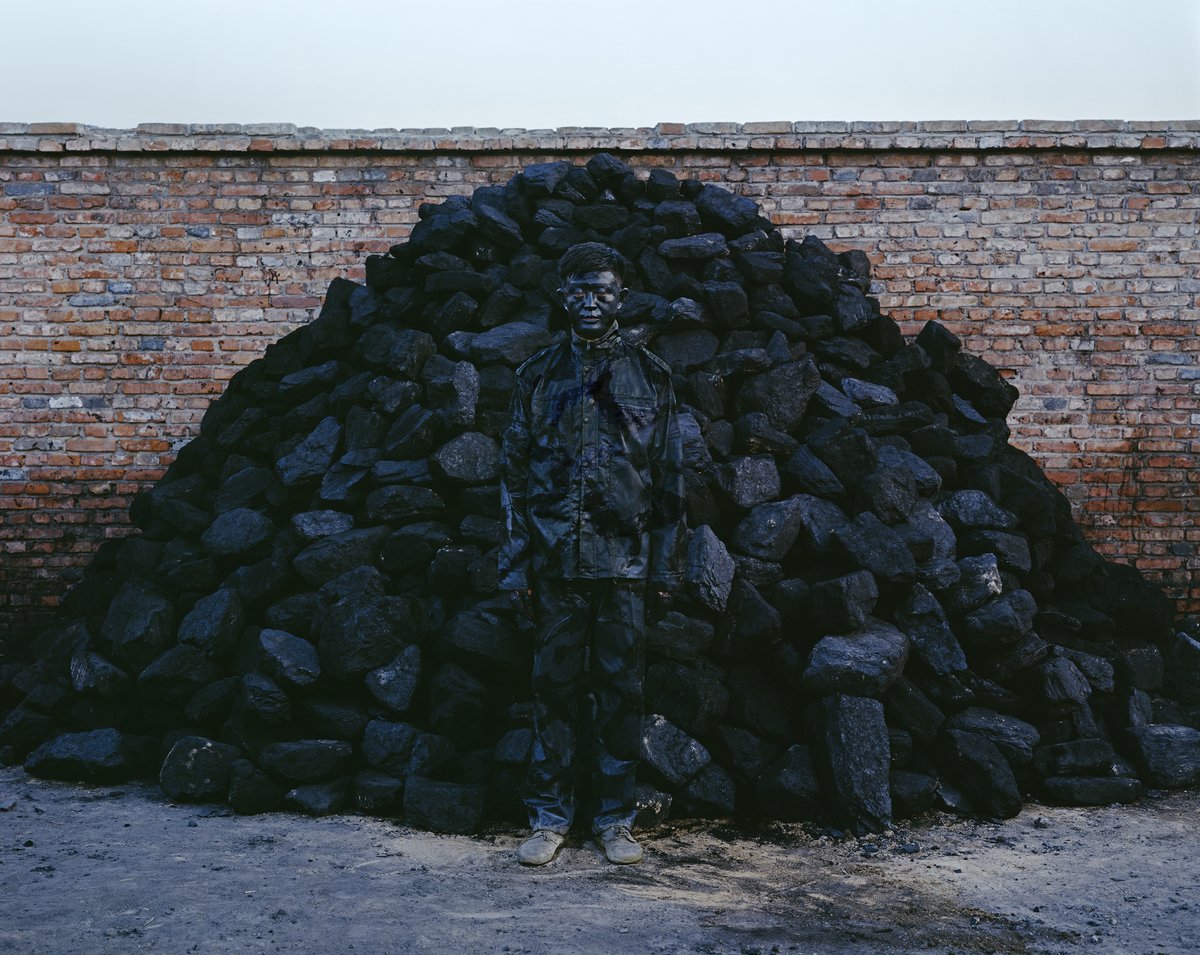 Hiding in the City No. 95 - Coal Pile — Liu Bolin