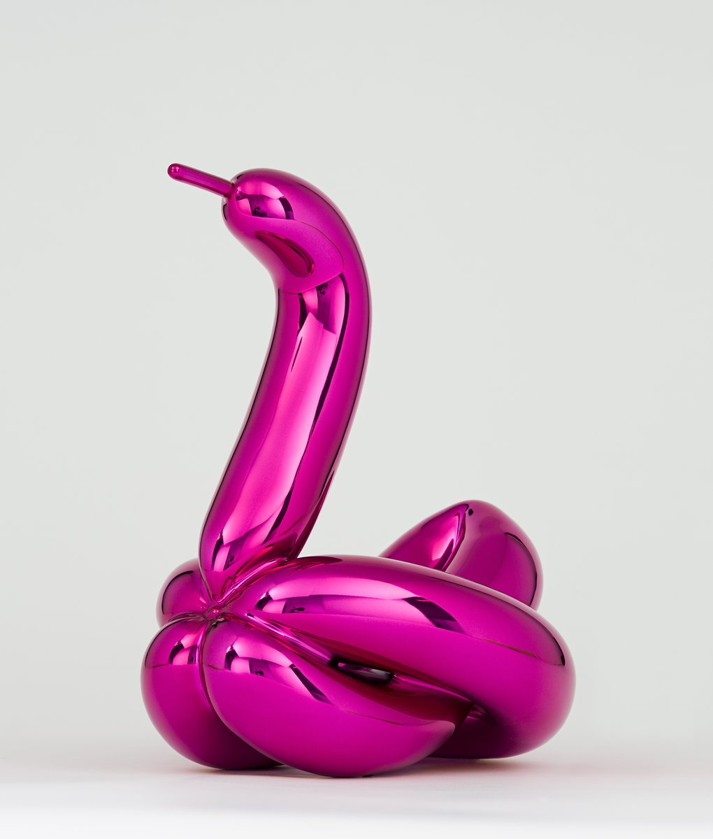 Balloon Swan (Magenta), 2019