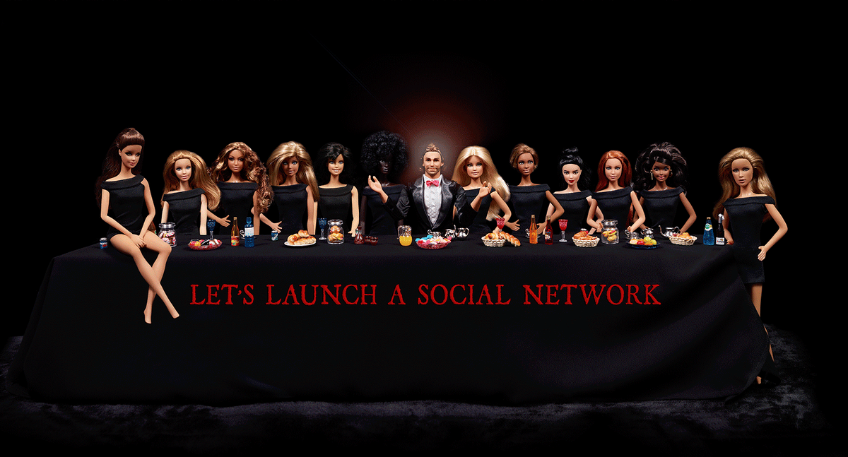 The Last Supper - THE SOCIAL NETWORK — Cécile Plaisance