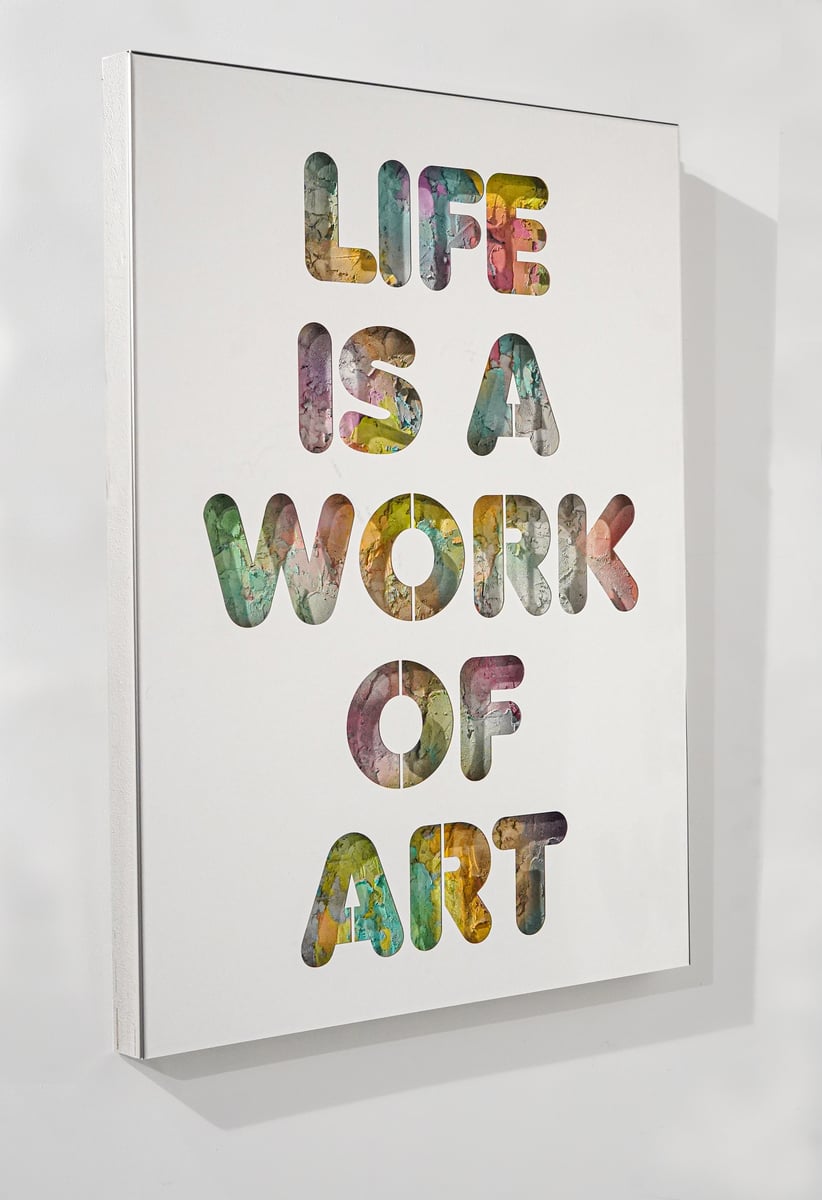 SERIE COLORS - Life is a work of art, 2021