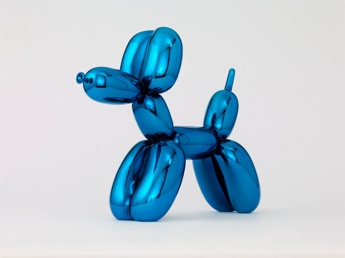 Balloon Dog (Blue), 2021