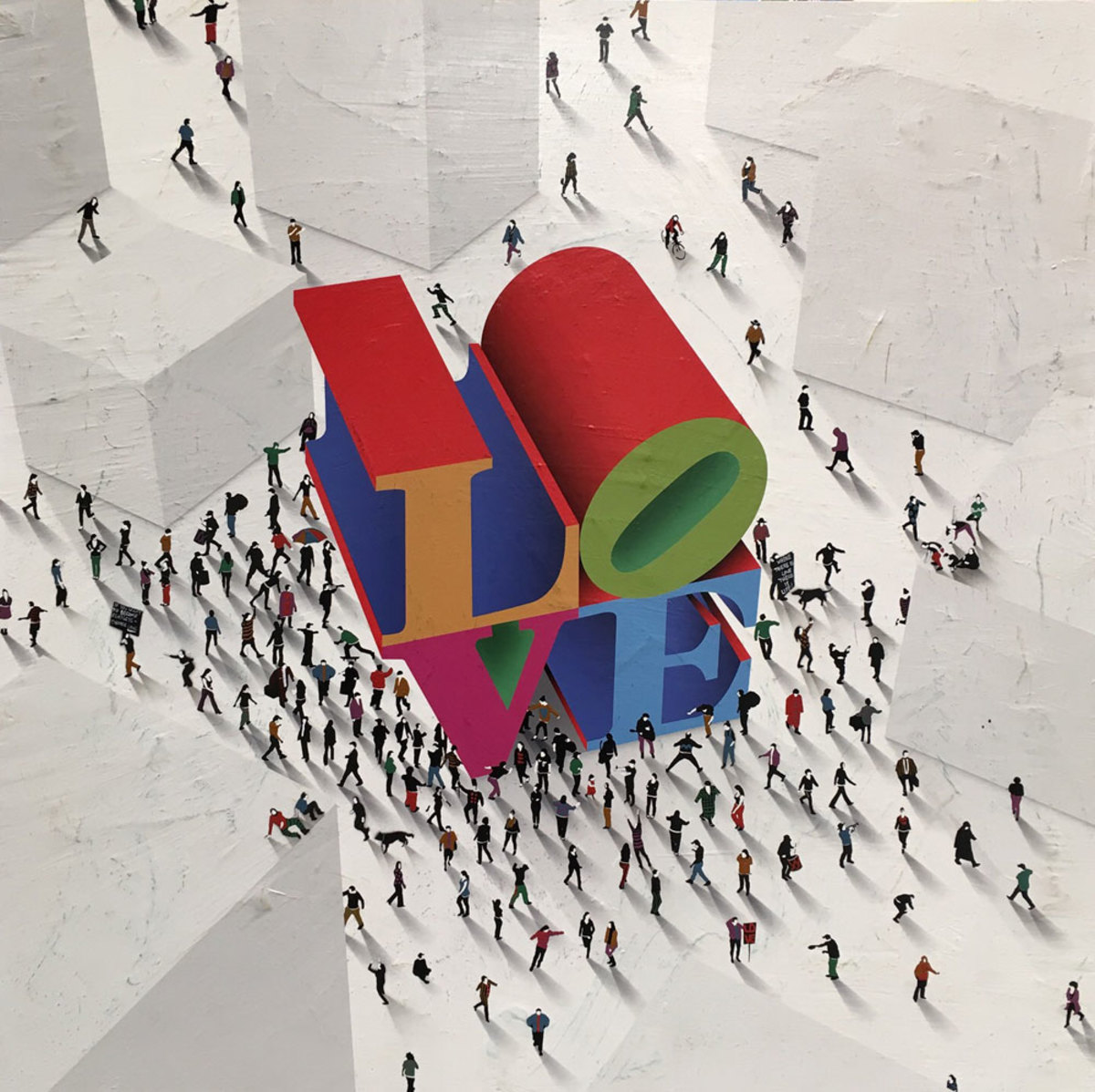 Love Around the Corner, 2022 (122 cm)