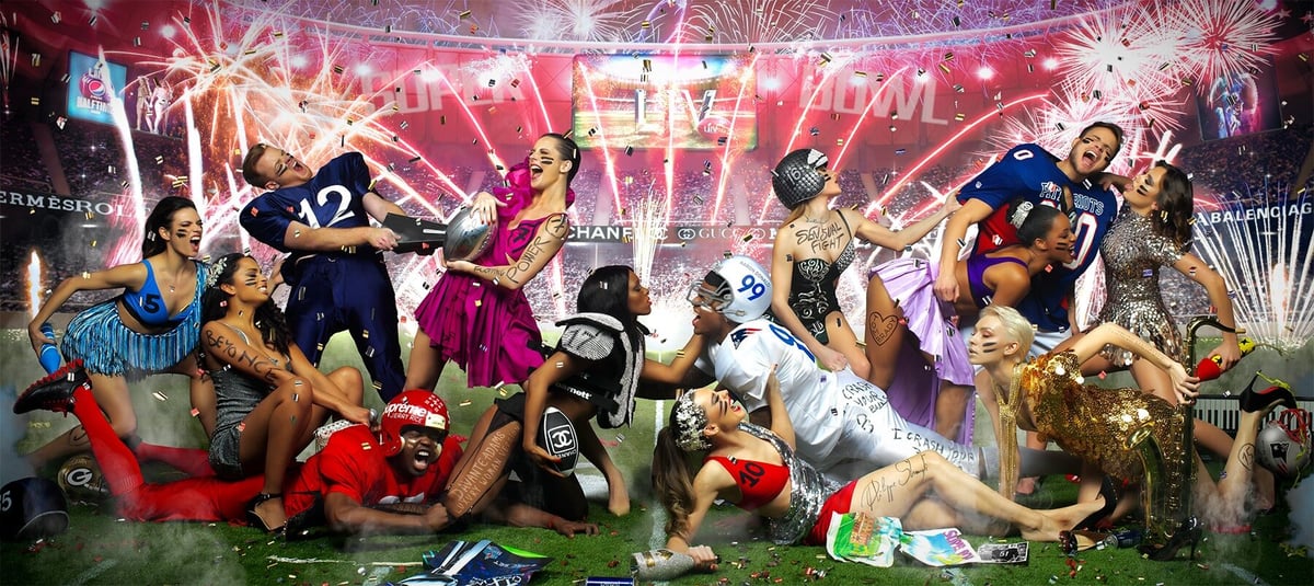 SENSUAL FIGHT - Delirious Super Bowl, 2022