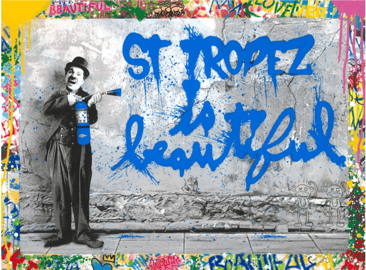 St. Tropez is Beautiful - Blue, 2022