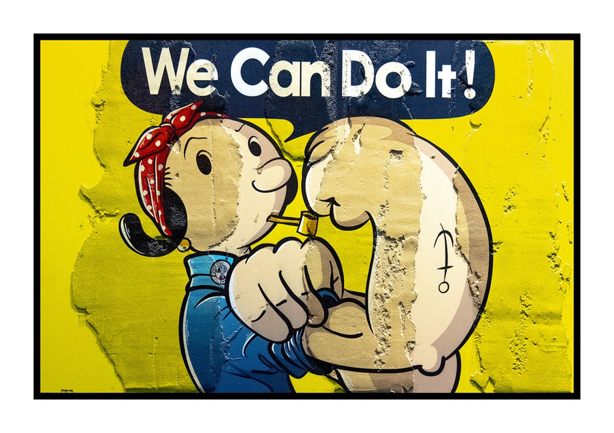 We can do it V2 - olive - dibond