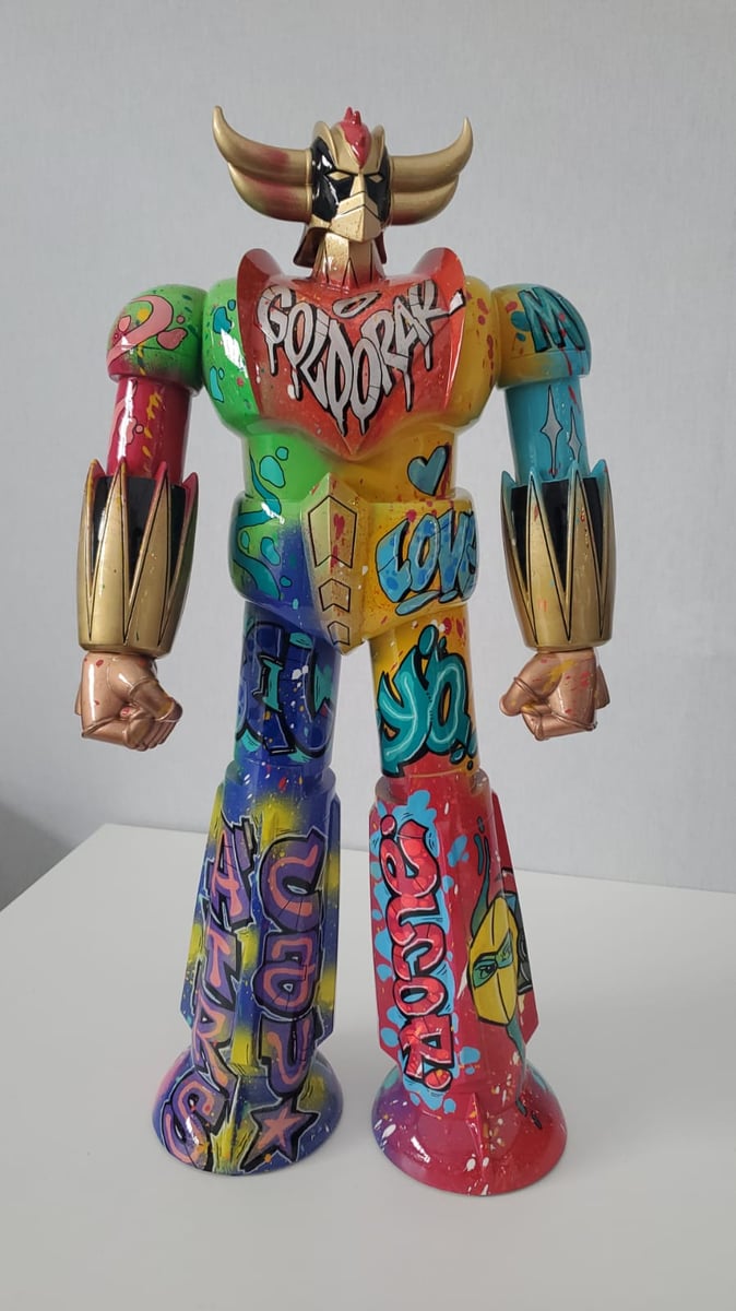 GOLDORAK - Street Art-L