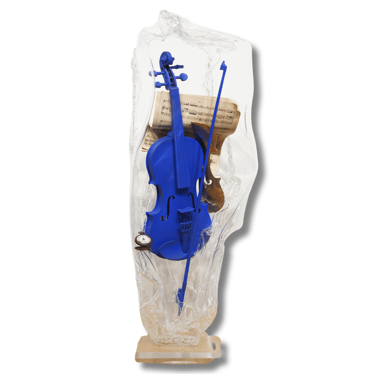 Franck Tordjmann, Violon bleu et bronze