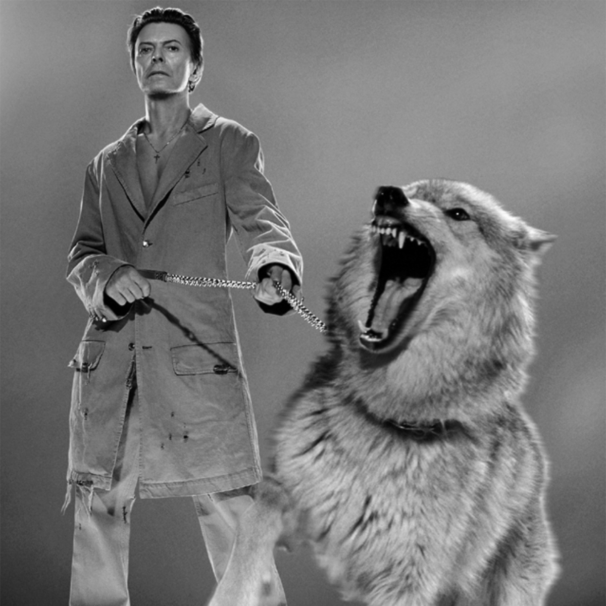 David Bowie : The Protector, B&W