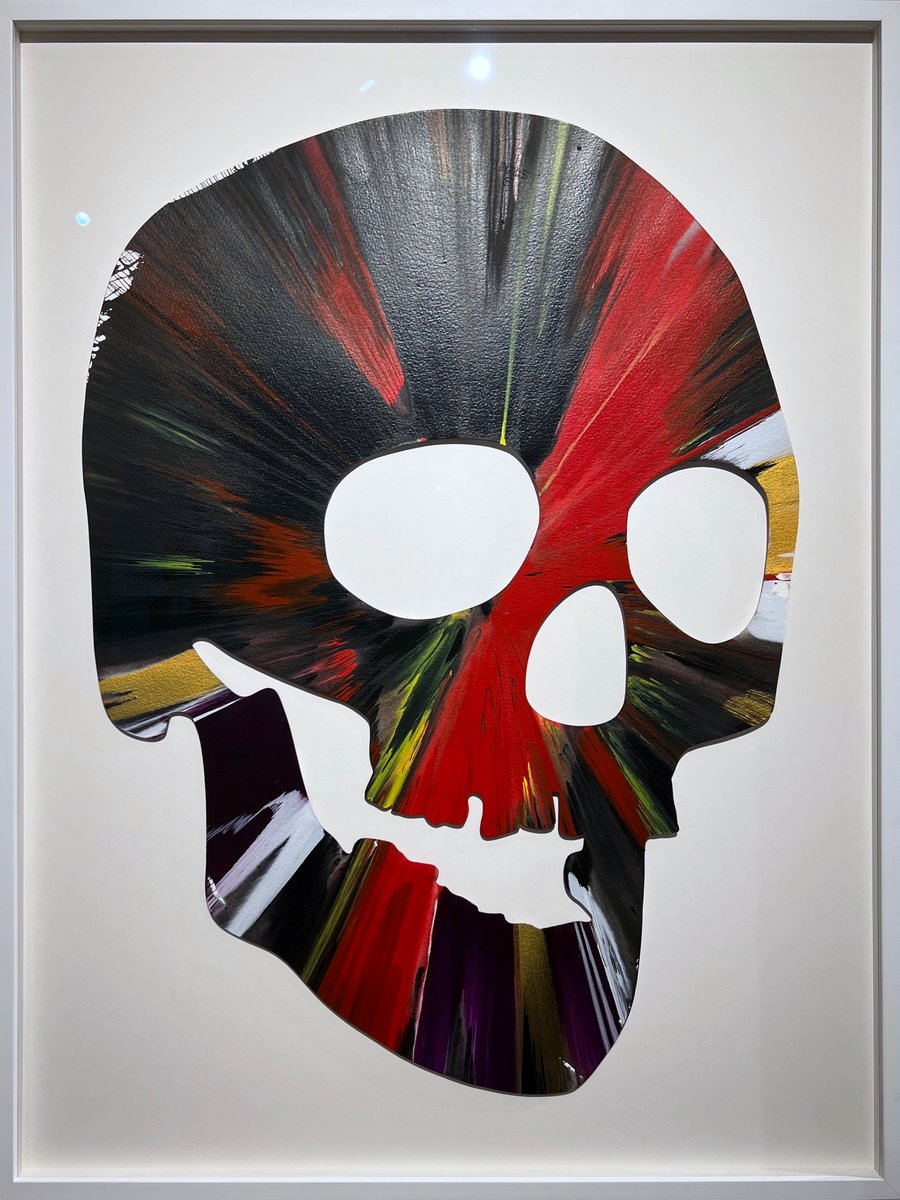 Skull Spin Painting, 2009 (stamp signed), Pinchuk Art Center Collection