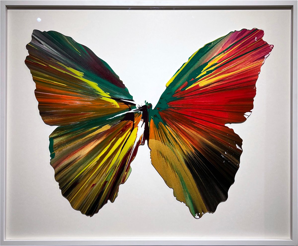 Butterfly Spin Painting, 2009 (hand signed), Pinchuk Art Center Collection