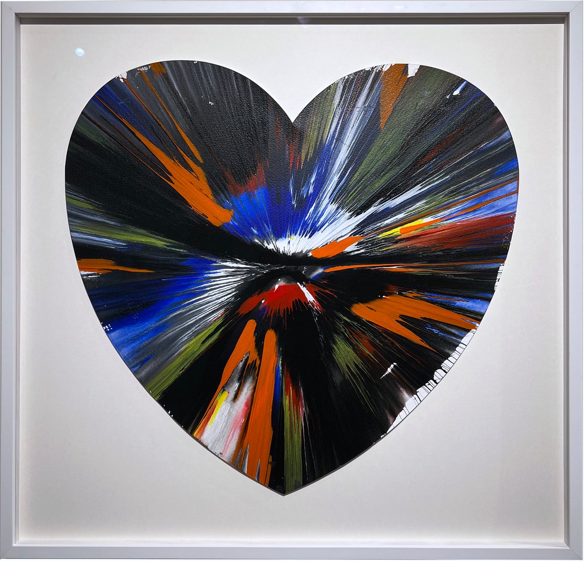 Heart Spin Painting, 2009 (hand signed), Pinchuk Art Center Collection