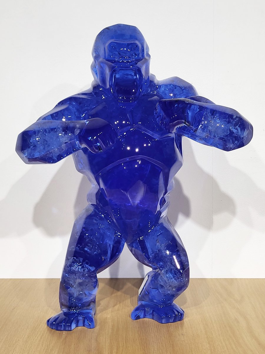 Wild Kong Full Fractal Bleu - 52 cm