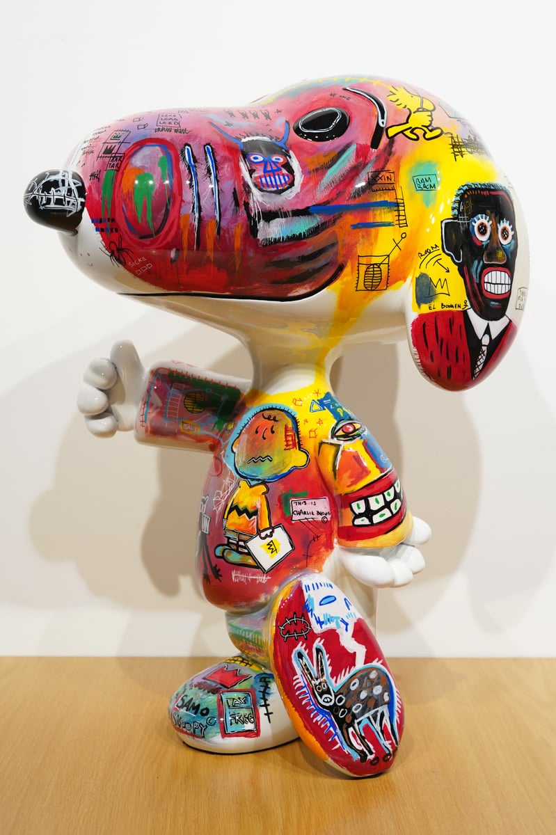 SNOOPY - Basquiat Style - serie 2