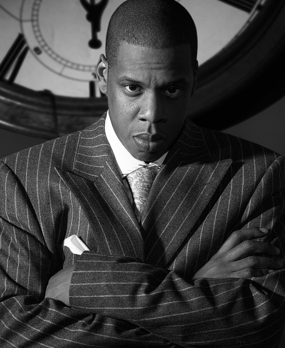 Jay Z : The Clock, B&W (small) — Markus Klinko