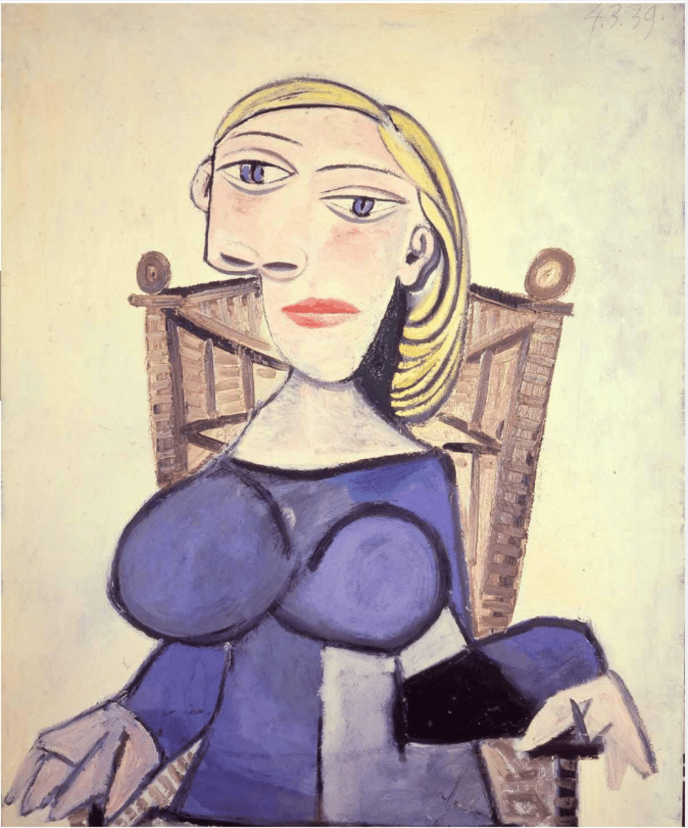 Femme blonde — Pablo Picasso