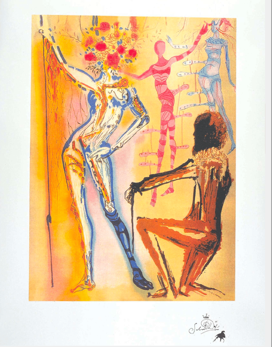 Homage to Fashion, 1999, Anniversary Graphics — Salvador Dalí