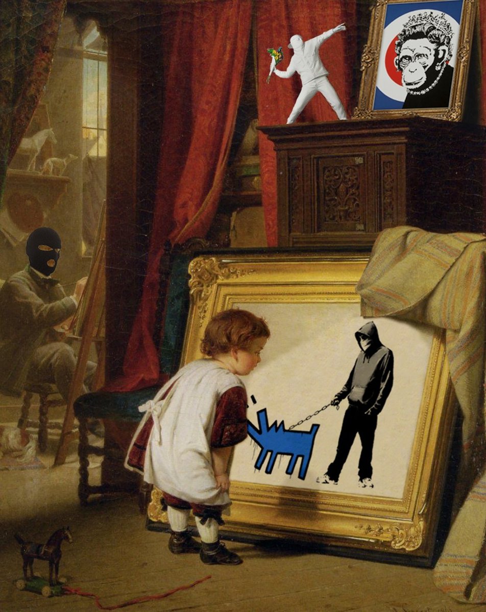 The Little Connoisseur Choose Your Weapon & Queen - bleu