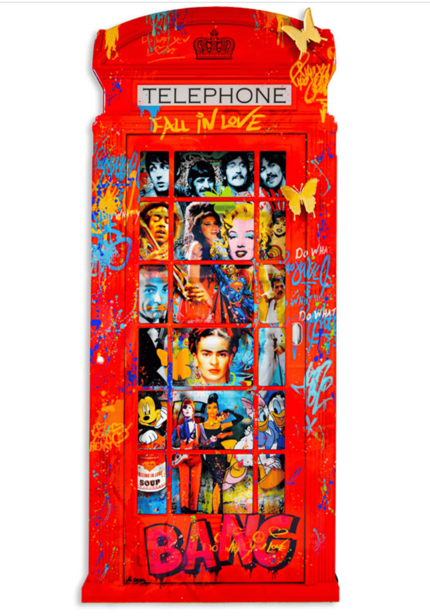 Crowded Phone Box - Talk of Love