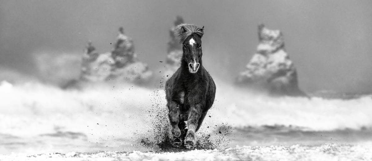 My Perfect Storm (B&W) — David Yarrow