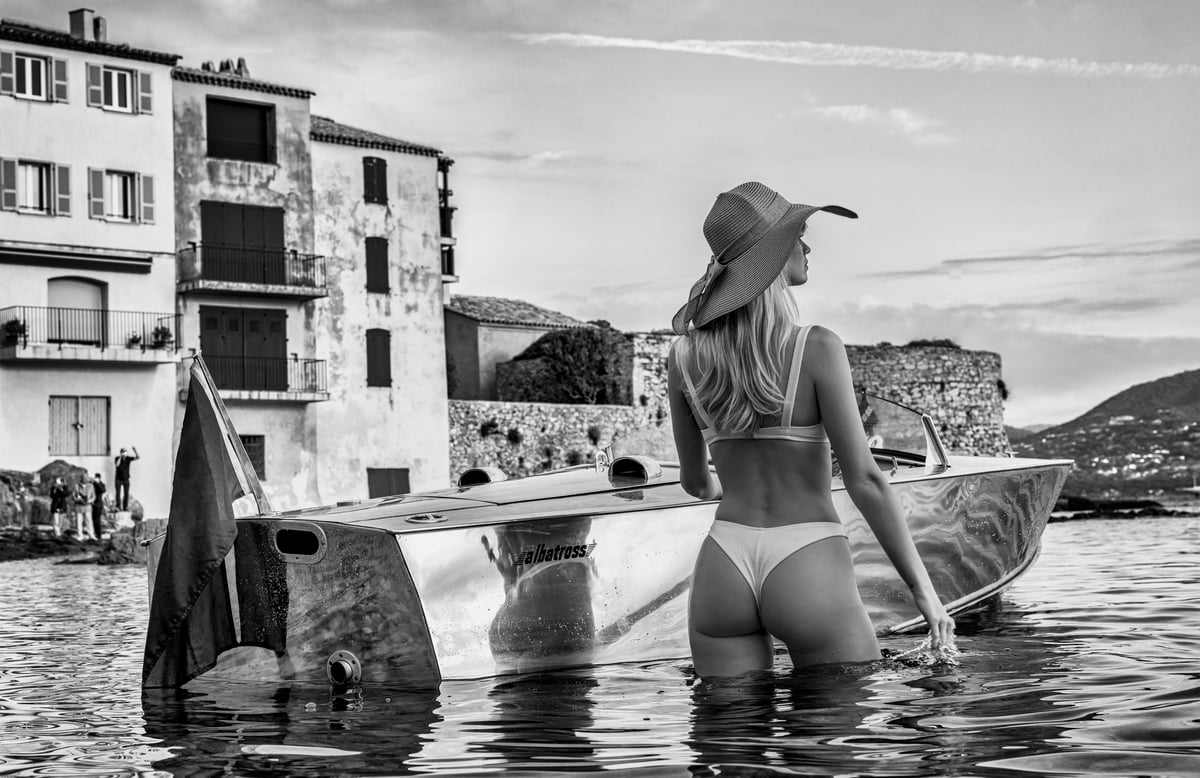 St Tropez (B&W) — David Yarrow