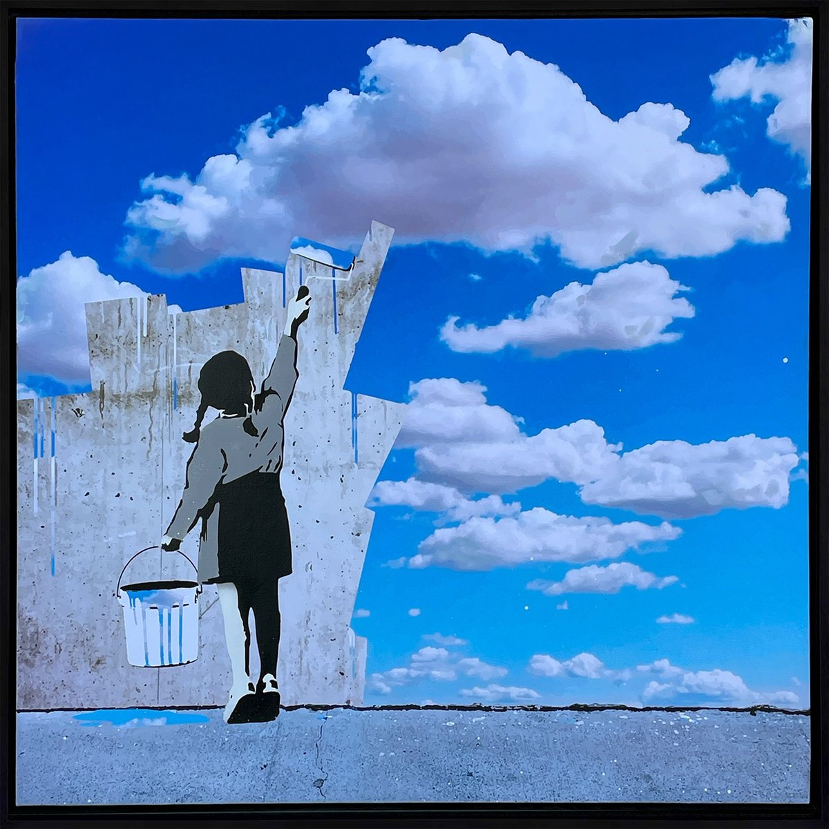 SWEET ESCAPE - "Paint the Wall Sky", 2024