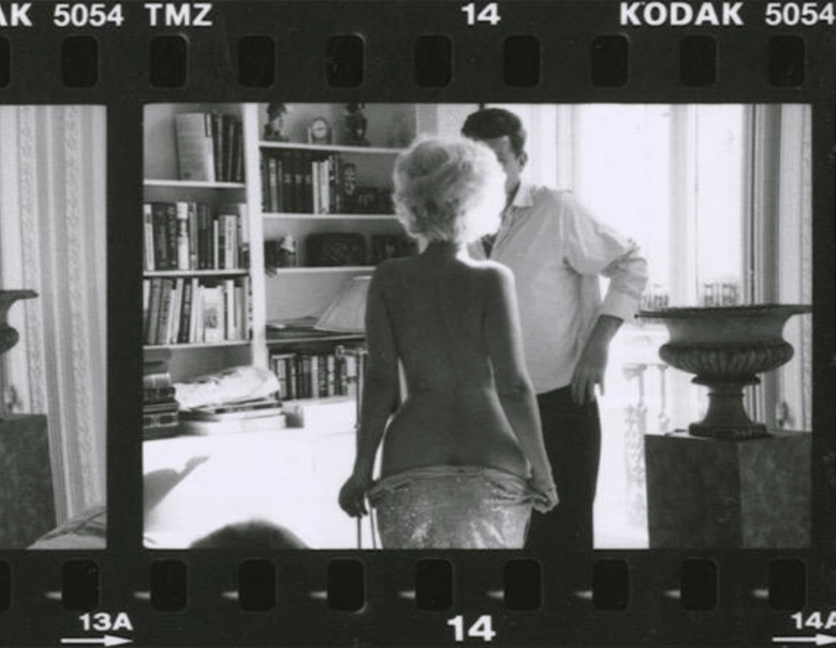 Marilyn Undressing for JFK