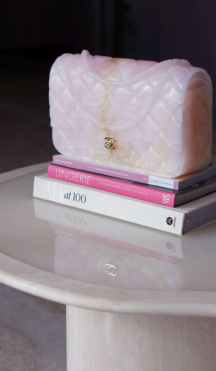 Coco bag in pink Onyx, 2024