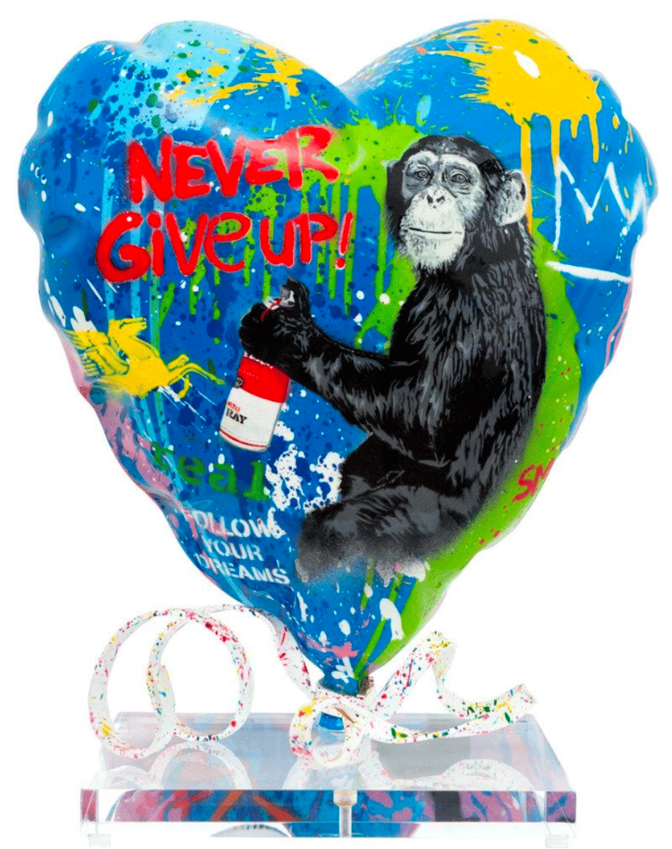 Balloon Heart, 2023 - (SCU1159 [MBW]) — Mr Brainwash