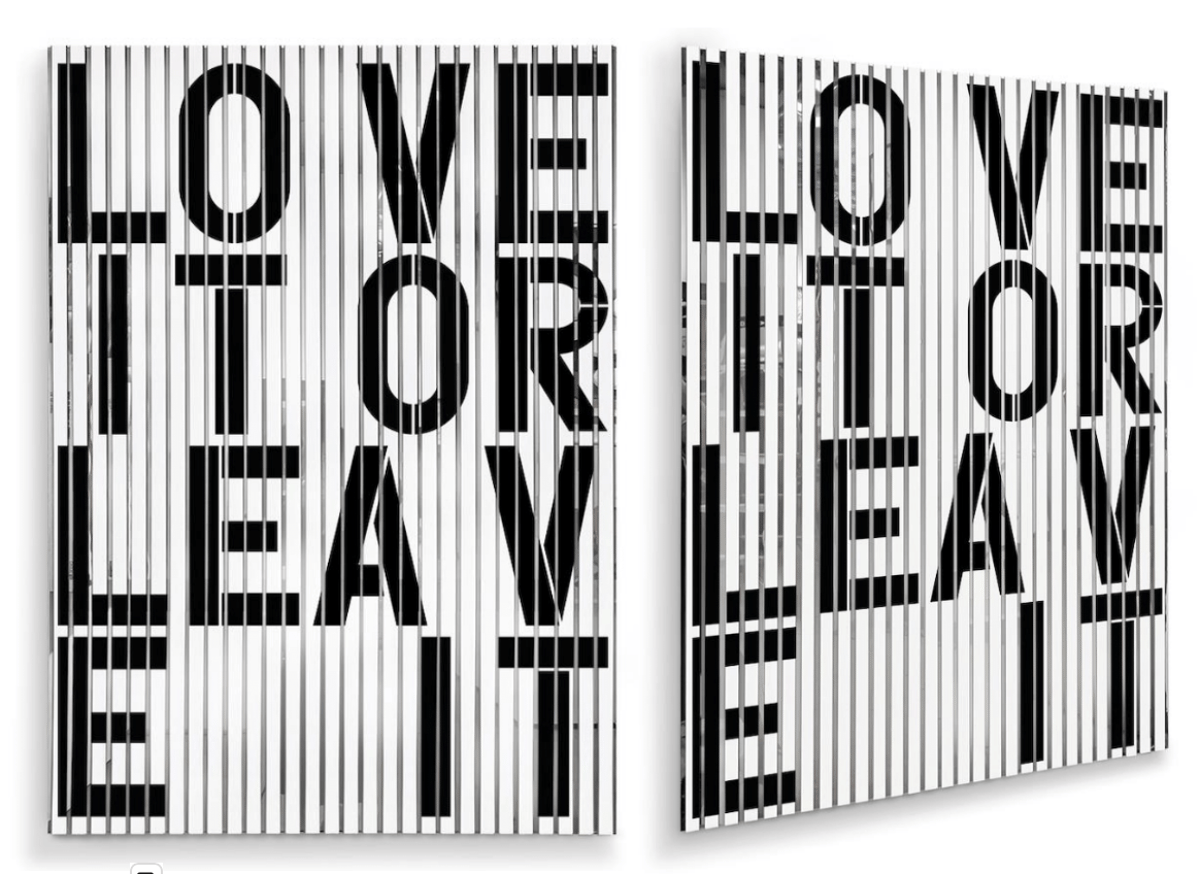 Love it or leave it
