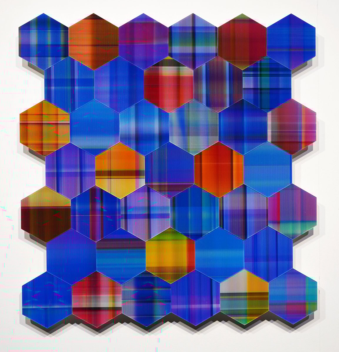 QUALIA SKIN - Hypertrait intarsia n°2096 — Umberto Ciceri