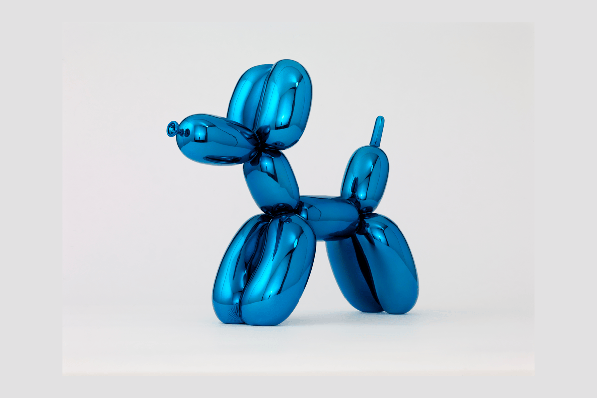 Balloon Dog (Blue), 2021