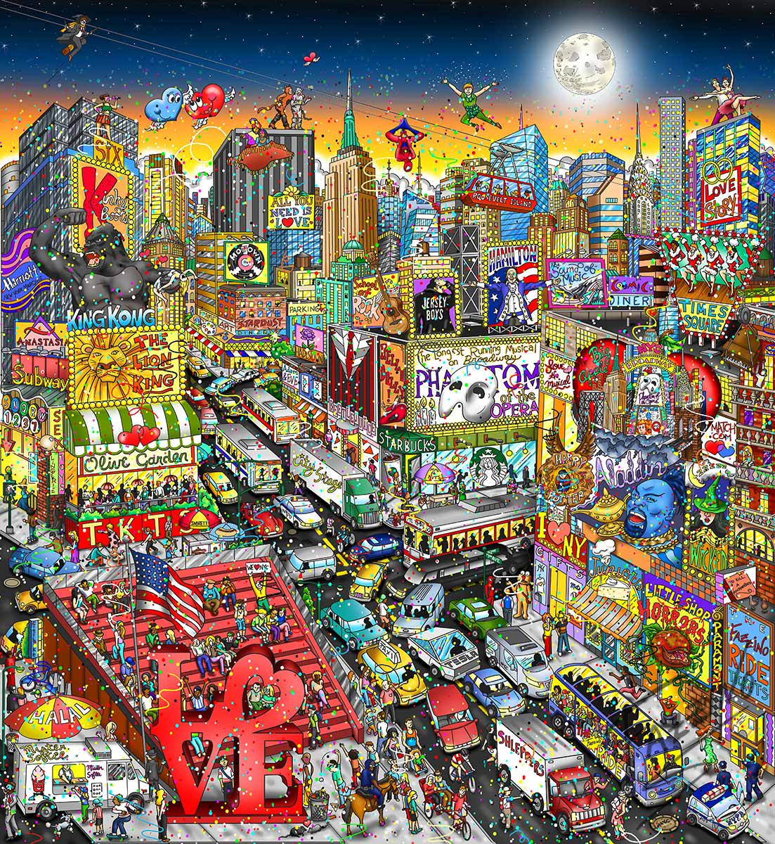 We found Our Love on Broadway