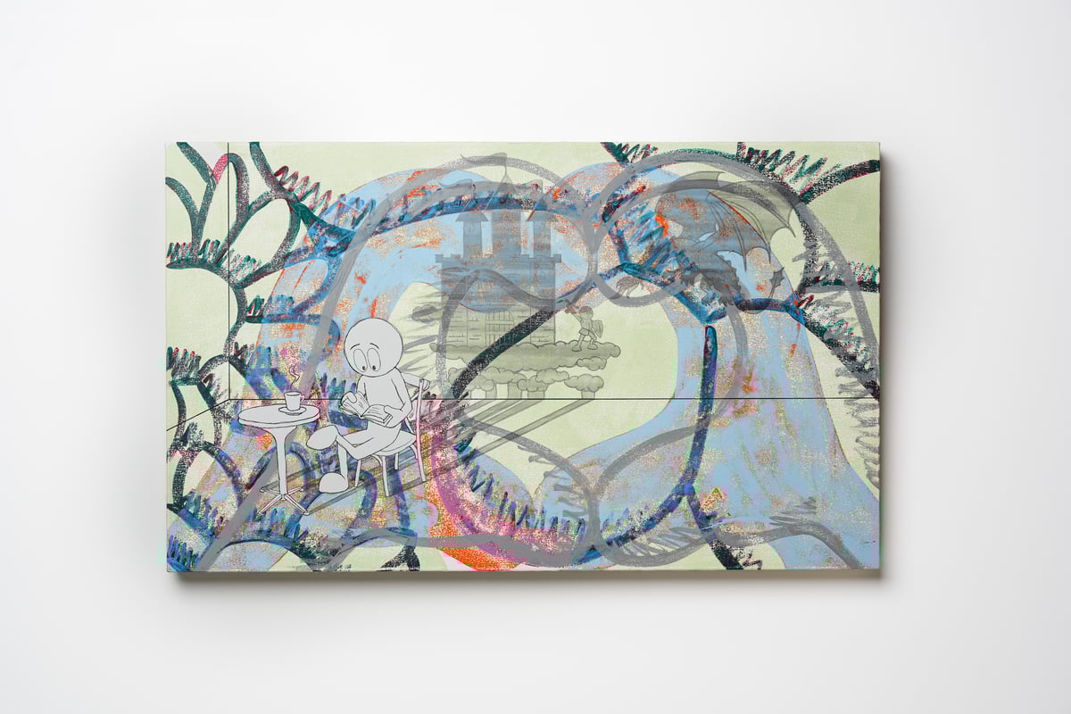 Book Teleport - paint