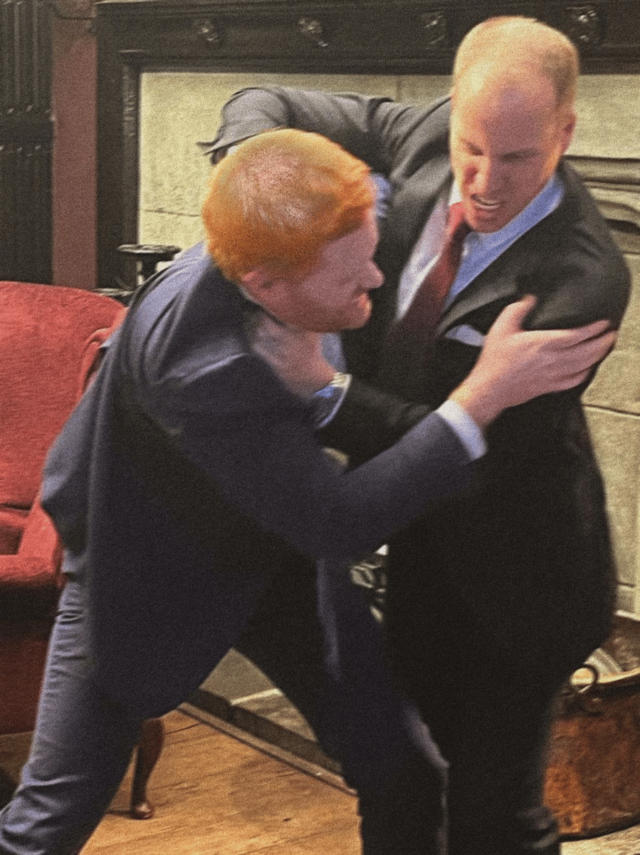 Wills Harry fight — Alison Jackson