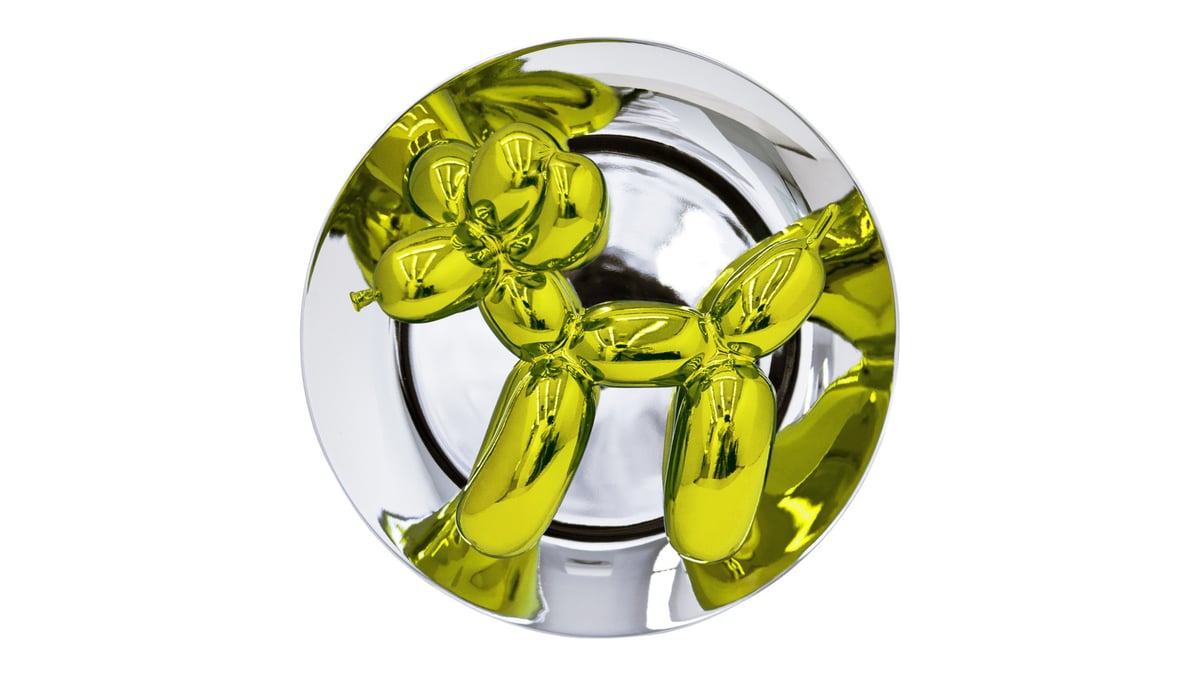 Balloon Dog (Yellow), 2015 — Jeff Koons