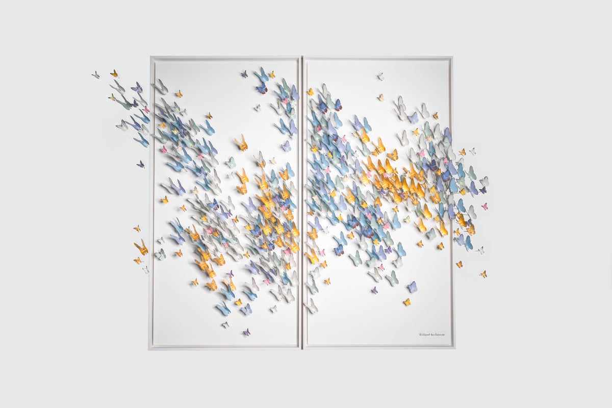 Rencontre No. 38 (diptych)