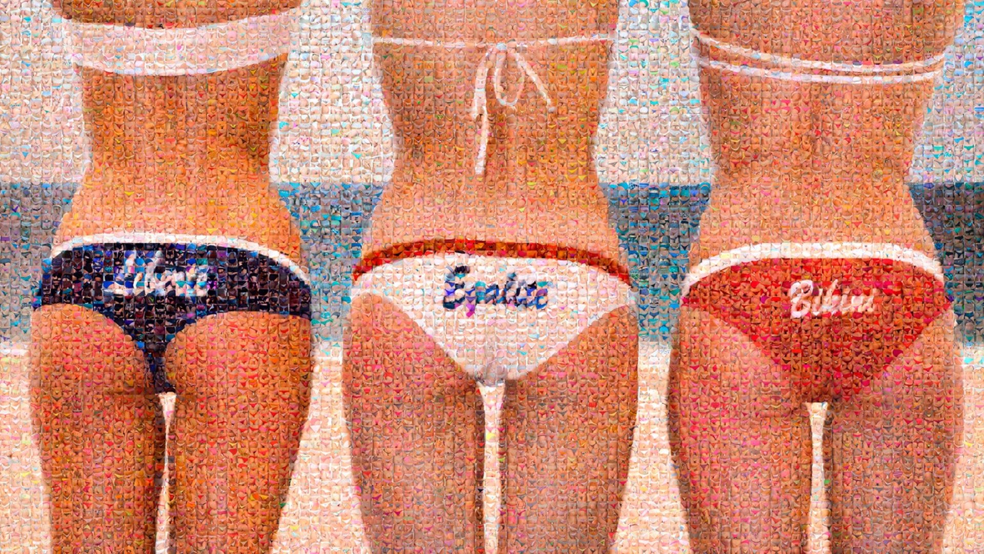 JOEL MOENS DE HASE, Liberté, Egalité, Bikini - Photographie