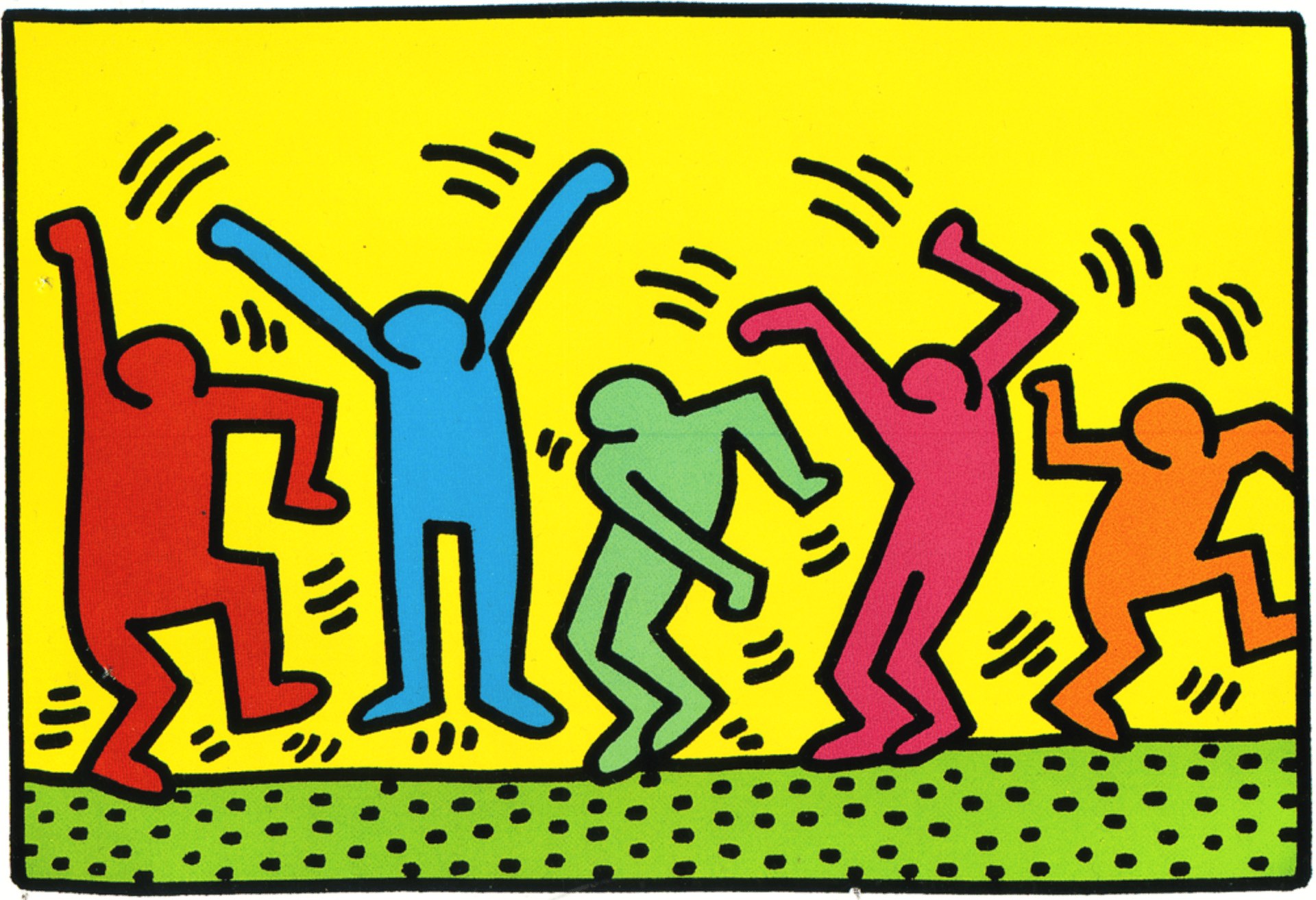 KEITH HARING, Pop My Duke