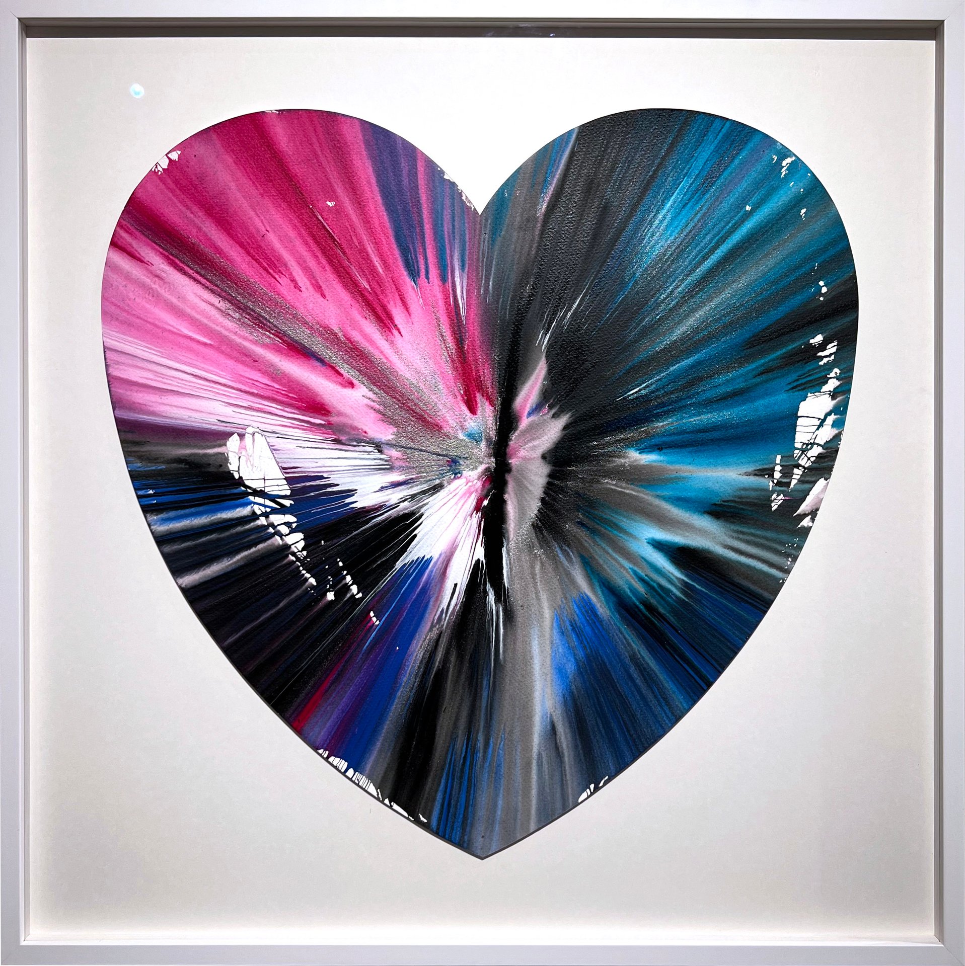 DAMIEN HIRST, Heart Spin Painting