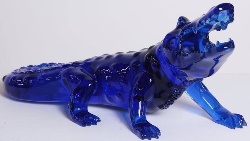 Born wild - Blue crystal — Richard Orlinski