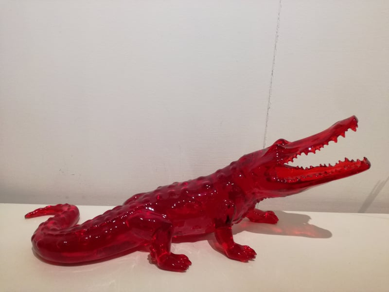 Born wild - Red crystal — Richard Orlinski