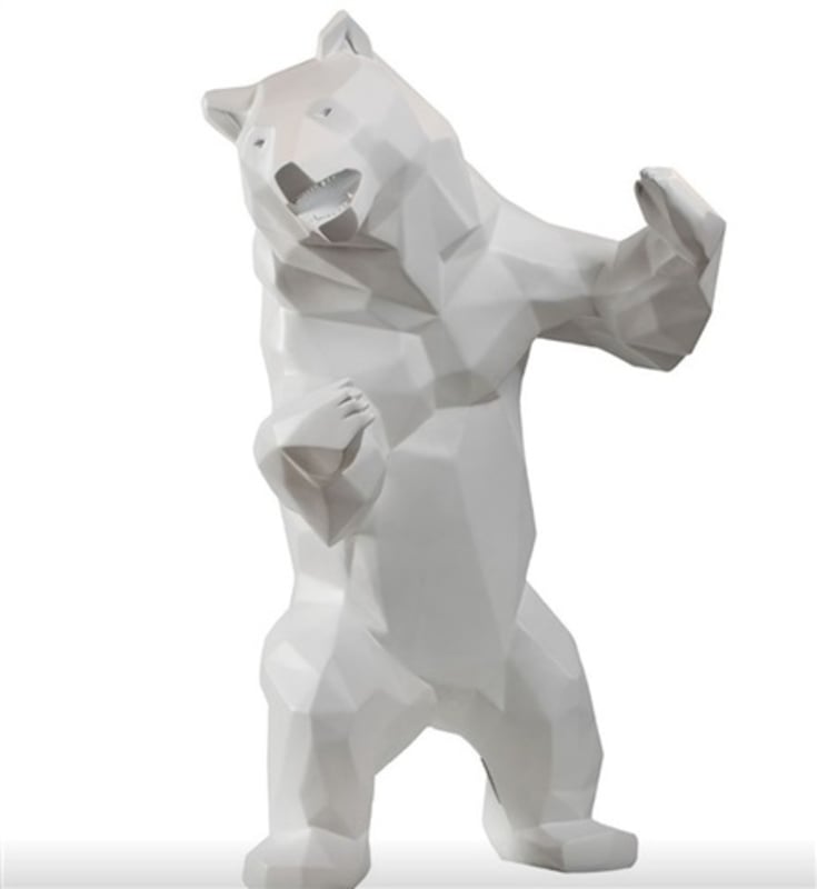 Ours Debout - White