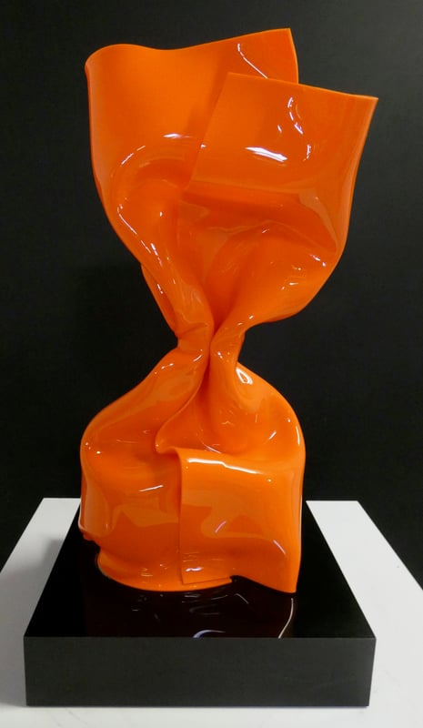Wrapping Crush Orange N°4534, 2018 — Laurence Jenkell