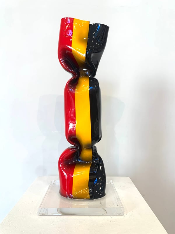 Wrapping Bonbon - Drapeau Belge N 4698 — Laurence Jenkell