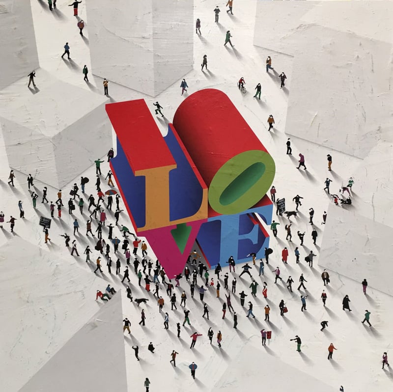 Love Around the Corner, 2022 (122 cm)