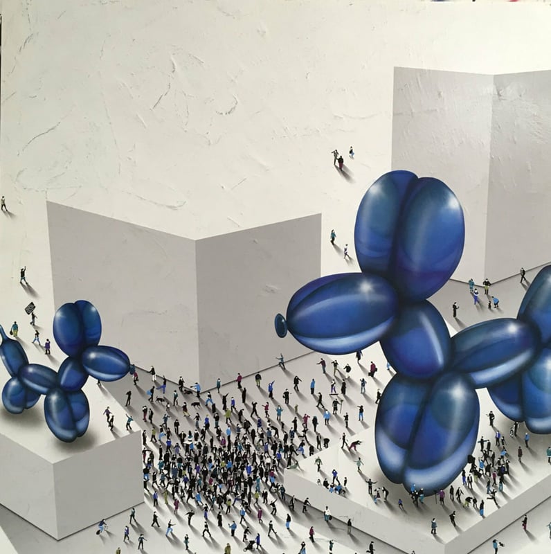 The underdog, 2022 (122 cm)